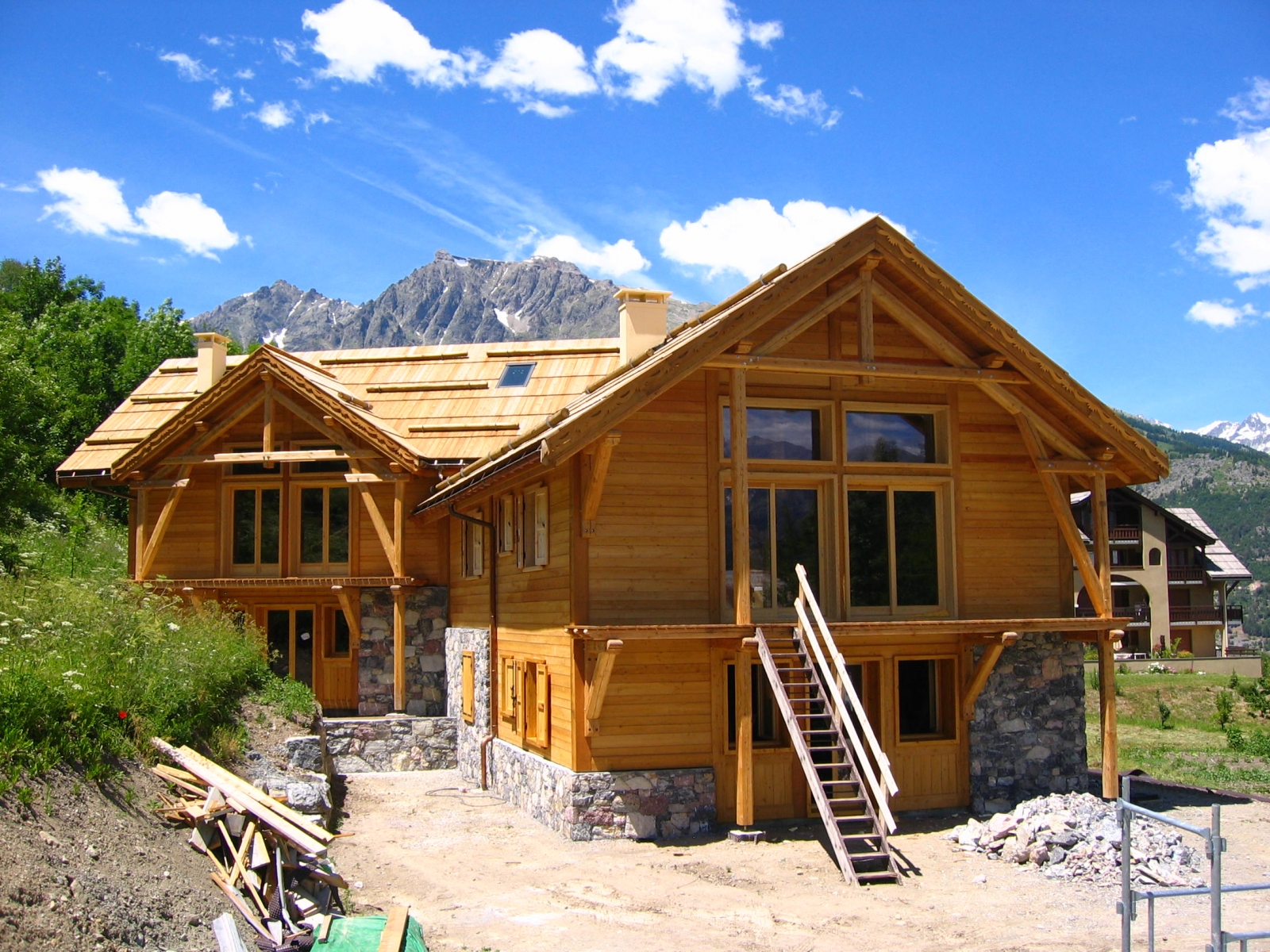 Construction de chalet bois et maison ossature bois