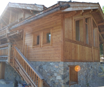 Chalet rénové en mélèze de pays, Hautes Alpes