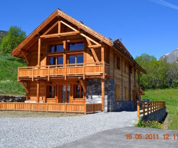 Façade Est du chalet