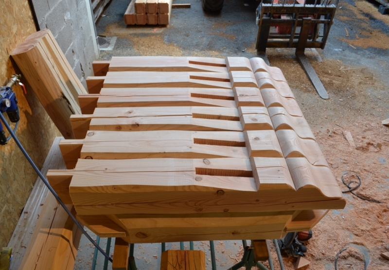 Atelier Alp'Ecrins Construction : taille de console